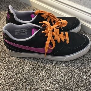 EUC leather nike shoes